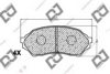 DJ PARTS BP1407 Brake Pad Set, disc brake